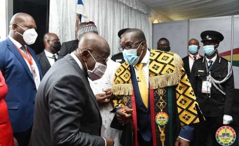 We made history together - Akufo-Addo praises Bagbin